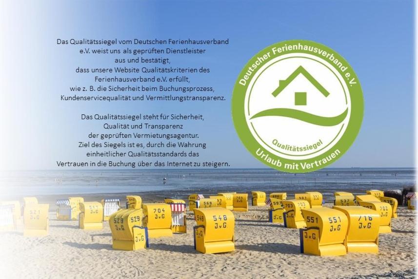 Haus "Jan Am Strand" Appartement Jan414 Куксхавен Екстериор снимка